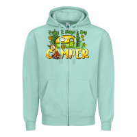 Seafoam Happy St. Patrick's Day camper Zipper Hoodie - HowdyJamesFarm