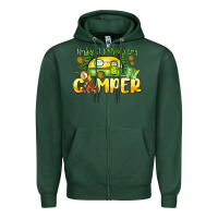 Sports Green Happy St. Patrick's Day camper Zipper Hoodie - HowdyJamesFarm