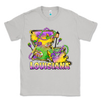 Moon Dust louisiana mardi gras state map Classic Tee - LillyAllenDesigns