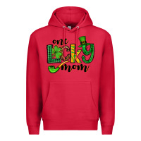 Cardinal One lucky mom St. Patrick's Premium Hoodie - OliviaCreatesArt