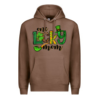 Chestnut One lucky mom St. Patrick's Premium Hoodie - OliviaCreatesArt