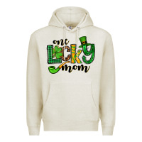 One Lucky Mom St. Patrick's Premium Hoodie | Teevron