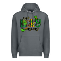 Rock One lucky mom St. Patrick's Premium Hoodie - OliviaCreatesArt
