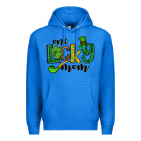 True Royal One lucky mom St. Patrick's Premium Hoodie - OliviaCreatesArt