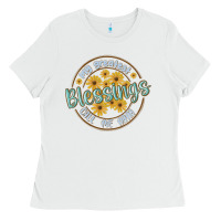 White my greatest blessing call me nana Ladies Tee - MaliasSmallBusiness