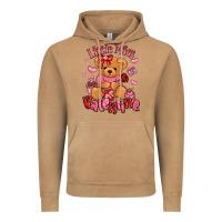 Vintage Camel little miss valentine teddy bear Vintage Hoodie - LillyAllenDesigns