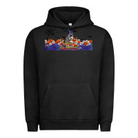 Pigment Black Happy Halloween Raccon Urban Hoodie - LillyAllenDesigns