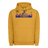 Pigment Peanut Butter Happy Halloween Raccon Urban Hoodie - LillyAllenDesigns