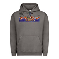 Pigment Tornado Happy Halloween Raccon Urban Hoodie - LillyAllenDesigns