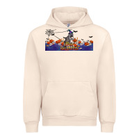 Sandshell Happy Halloween Raccon Urban Hoodie - LillyAllenDesigns