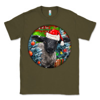 Army Green christmas suffolk baby sheep ornament Classic Tee - LillyAllenDesigns