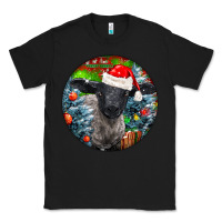 Black christmas suffolk baby sheep ornament Classic Tee - LillyAllenDesigns