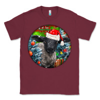 Burgundy christmas suffolk baby sheep ornament Classic Tee - LillyAllenDesigns