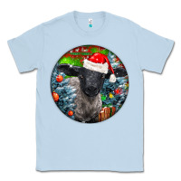 Dusty Blue christmas suffolk baby sheep ornament Classic Tee - LillyAllenDesigns