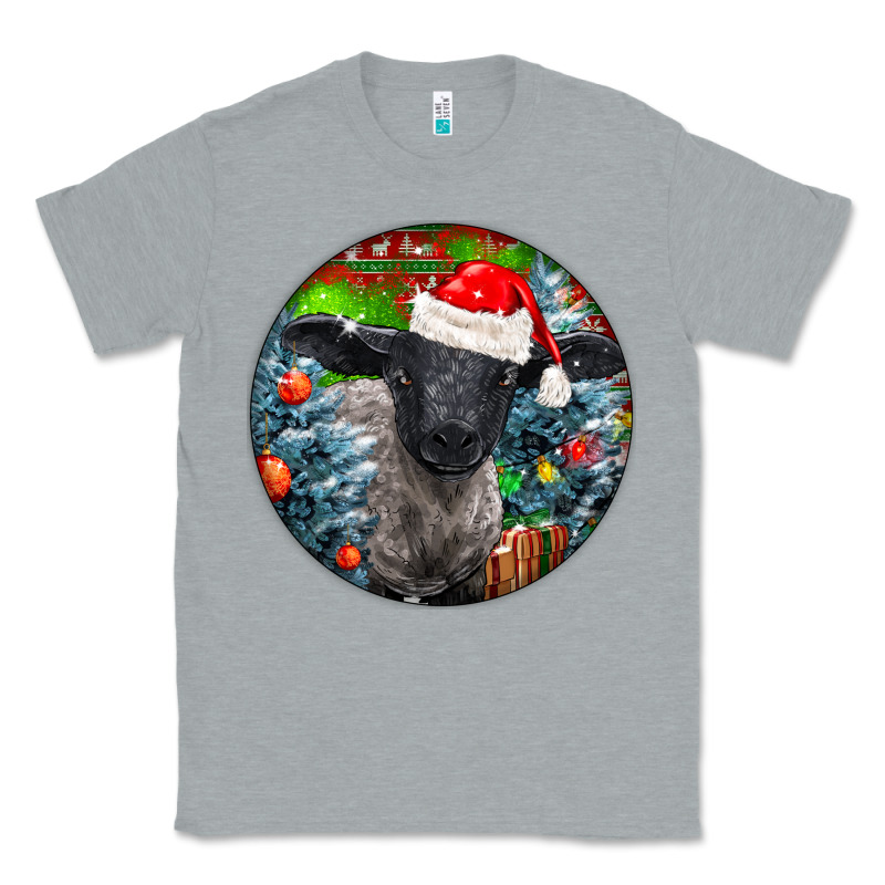Christmas Suffolk Baby Sheep Ornament Classic Tee by LillyAllenDesigns | Teevron