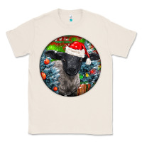 Natural christmas suffolk baby sheep ornament Classic Tee - LillyAllenDesigns