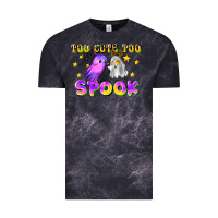 Cloud Black too cute too spook Vintage Tee - LillyAllenDesigns
