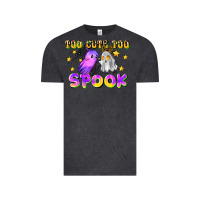 Vintage Black too cute too spook Vintage Tee - LillyAllenDesigns