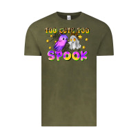Vintage Olive too cute too spook Vintage Tee - LillyAllenDesigns