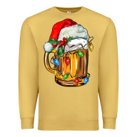 Antique Gold christmas beer Premium Sweatshirt - FaDigitalArtStudio