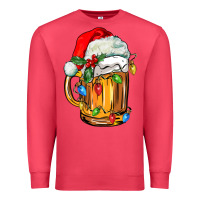 Cardinal christmas beer Premium Sweatshirt - FaDigitalArtStudio