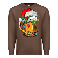 Chestnut christmas beer Premium Sweatshirt - FaDigitalArtStudio