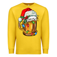 Lemon christmas beer Premium Sweatshirt - FaDigitalArtStudio