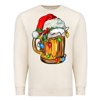 Sandshell christmas beer Premium Sweatshirt - FaDigitalArtStudio