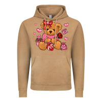 Vintage Camel valentines day teddy bear Vintage Hoodie - LillyAllenDesigns