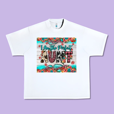 I Am Perfect Aunt Urban Heavy Tee Designed By Jahusdesignshop