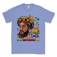 Colony Blue juneteenth is my independence day Classic Tee - LillyAllenDesigns