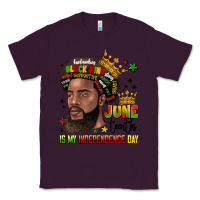 Plum juneteenth is my independence day Classic Tee - LillyAllenDesigns