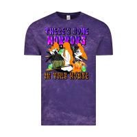 Cloud Purple there's some horrors in this house Vintage Tee - LillyAllenDesigns