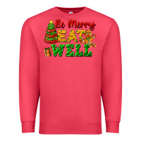 Cardinal be merry eat well Premium Sweatshirt - FaDigitalArtStudio