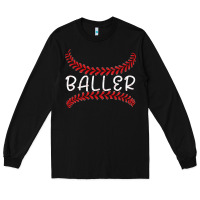 Black BALLER Long Sleeve Tee - Bettercallsaul