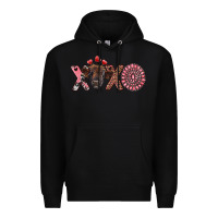 Black xoxo calf and gemstone Premium Hoodie - RanaPortraitStore