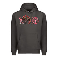 Smoke xoxo calf and gemstone Premium Hoodie - RanaPortraitStore