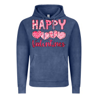 Vintage Denim happy valentines Vintage Hoodie - LillyAllenDesigns