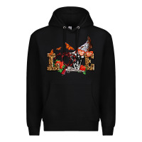 Black western love for cowgirls olivia Premium Hoodie - OliviaCreatesArt