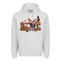 Dove Grey western love for cowgirls olivia Premium Hoodie - OliviaCreatesArt