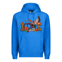 True Royal western love for cowgirls olivia Premium Hoodie - OliviaCreatesArt