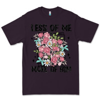Plum less of me more of him Premium Tee - MaliasSmallBusiness