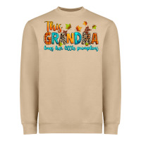Customized This Grandma Loves Her Little Pumpkins Heavyweight Sweatshirt | Teevron