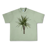 Oil Green Dracaena Marginata Urban Heavy Tee - LillyAllenDesigns