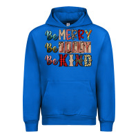 Cobalt be merry be jolly be kind Urban Hoodie - SublimationCraftShop
