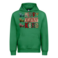 Emerald be merry be jolly be kind Urban Hoodie - SublimationCraftShop