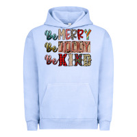 Pigment Grape Ice be merry be jolly be kind Urban Hoodie - SublimationCraftShop