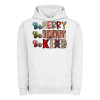 Pigment Lunar Rock be merry be jolly be kind Urban Hoodie - SublimationCraftShop