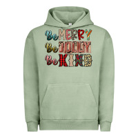 Pigment Oil Green be merry be jolly be kind Urban Hoodie - SublimationCraftShop