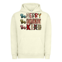 Be Merry Be Jolly Be Kind Urban Hoodie | Teevron